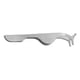 thumbnail image 2 of Stainless Steel Eyelashes Applicator Tool False Lash Application Curved Eyelash Auxiliary Clip Silver, 2 of 5