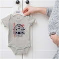 thumbnail image 5 of Yellowstone Ranch Your Rules Barn Romper Boys or Girls Infant Baby Brisco Brands NB, 5 of 6