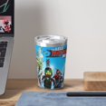thumbnail image 6 of Ninjago Thermos Cup Portable Insulated Water Bottles 12OZ Conical Thermos With Straw Unisex Stainless Steel Coffee Mug, 6 of 6