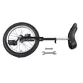 thumbnail image 2 of Height Adjustable Unicycle, 16 Inch Wheel Monocycle for Balance Exercise, Easy Assembly Singe Wheel Cycle for Circus Performance, Outdoor Fitness (Black), 2 of 9