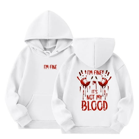 

Girls Sweatshirt Casual Long Sleeve Cute Oversized Pocket Christmas Warm Skin-Friendly Comfortable Boys Fashion Hoodies & Sweatshirts