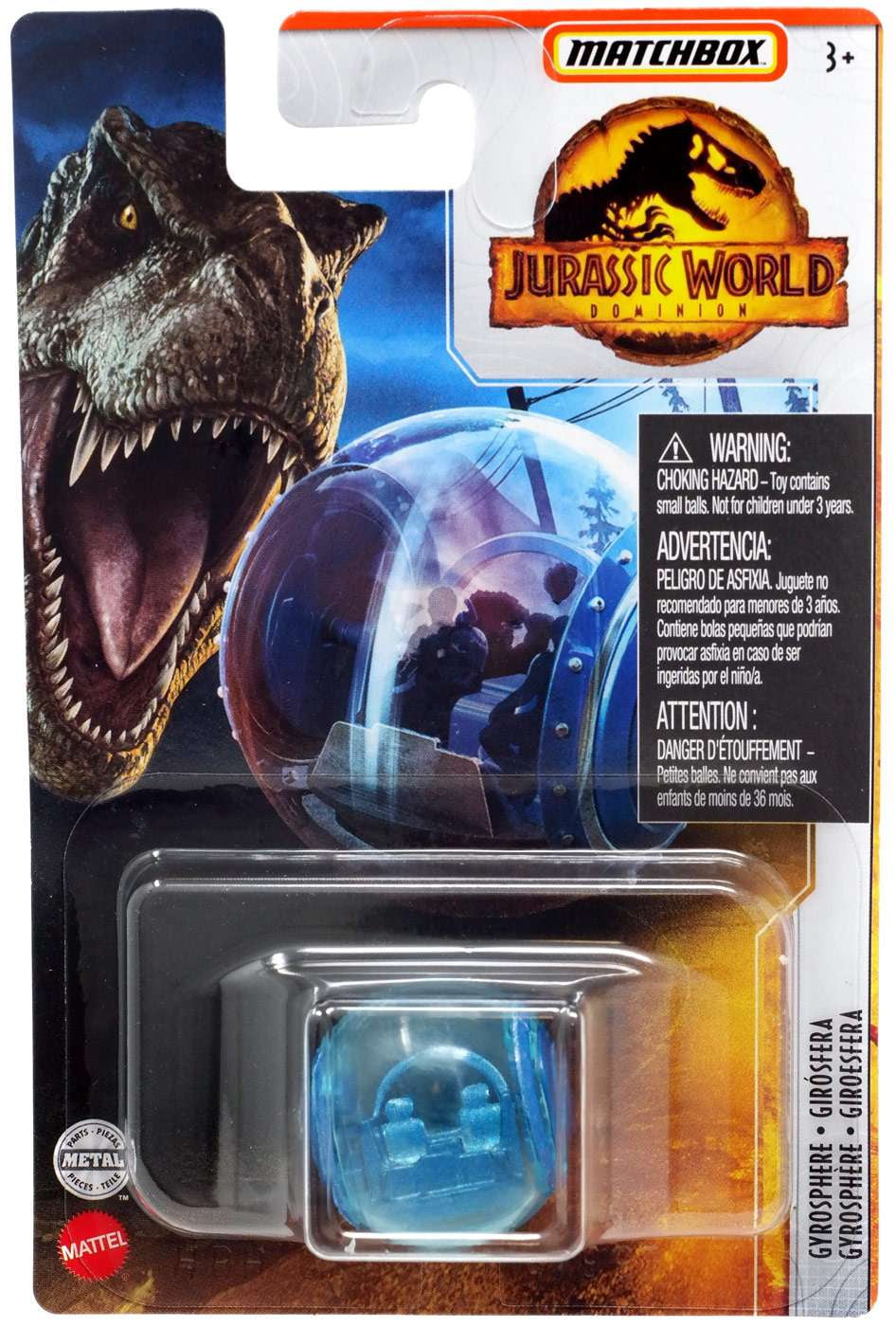 Buy Jurassic World Dominion Matchbox Gyrosphere Diecast Car Online at