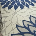 thumbnail image 4 of Nourison Aloha 9' x 12' Ivory Navy Modern Rug, 4 of 10
