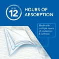 thumbnail image 3 of Scott Pet Guard Dog Pads - Dog Training Pee Pads for Puppies, Medium & Large Dogs - Up to 12 Hour Absorbent Odor Control - Easily Disposable Dog Pee Pads - Size Large - 22" x 22" - 100 Pack, 3 of 8