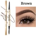 thumbnail image 1 of Lápiz de cejas mate resistente al agua, maquillaje de doble cabeza, duradero, marrón, no manchado, tinte de lápiz de cejas con pincel, cosméticos, 1 of 5