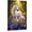 Frame-style, variant on Magical Unicorn Mother and Foal in Enchanted Forest Wall Art Canvas Prints,Fantasy Fairy Tale Decor with Butterflies and Glowing Flowers for Bedroom Living Room