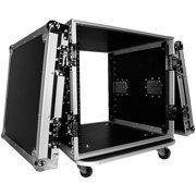 ProX T-10RSS 10U 10 Space Flight Case 19 Inch Depth W/Casters