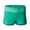 Green - greenblue, variant on SOLFIRE Womens Peak Athletic Workout Shorts, Red, Medium