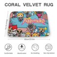thumbnail image 2 of Aggretsuko Bathroom Rugs, Extra Soft And Absorbent Bath Mat, Non-Slip, Machine Washable, Quick Dry Shaggy Bath Carpet for Bathroom Floor, Tub, Shower, 2 of 8