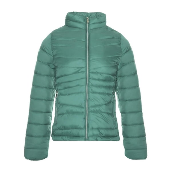 Chamarra Mujer cuello alto Thats Hot Varios Colores Turquesa turquesa L Thats Hot BHI220507N Walmart en linea