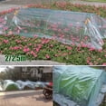 thumbnail image 4 of 2*25m Greenhouse Tunnel Foil Plastic Yard Horticultural Polythene Sheet Plant Cover Garden Supplies, 4 of 5