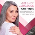 thumbnail image 2 of Hair Fibers Get Back Gorgeous Thinning Hair, botella de 25 g, gris, 2 of 6