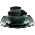 thumbnail image 2 of Gibson Elite Soho Lounge 16 Pc Plates, Bowls, & Mugs Dinnerware Set, Teal, 2 of 7