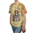 thumbnail image 4 of Brittany Spaniel Celebrates Spring and Enjoys a Happy Easter All Over Print 3D Shirt Unisex Merch Brittany Dog Lover Gifts Idea - 02001, 4 of 6