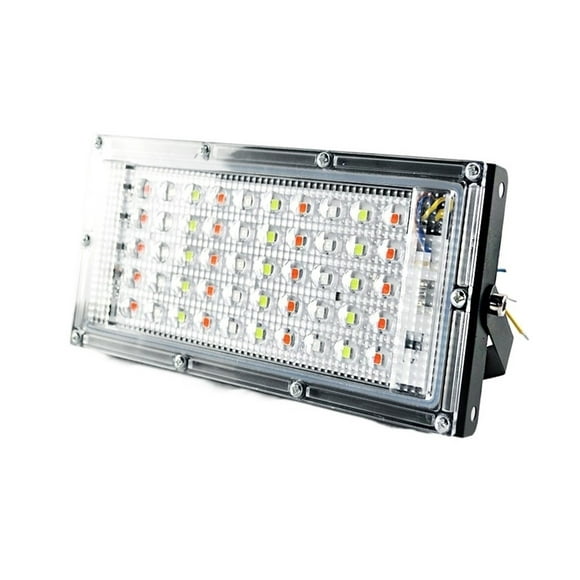 Projecteur LED 50W 100W Extérieur RGB Projecteur Extérieur Étanche Lampe de Rue Éclairage de Jardin, Grand Application