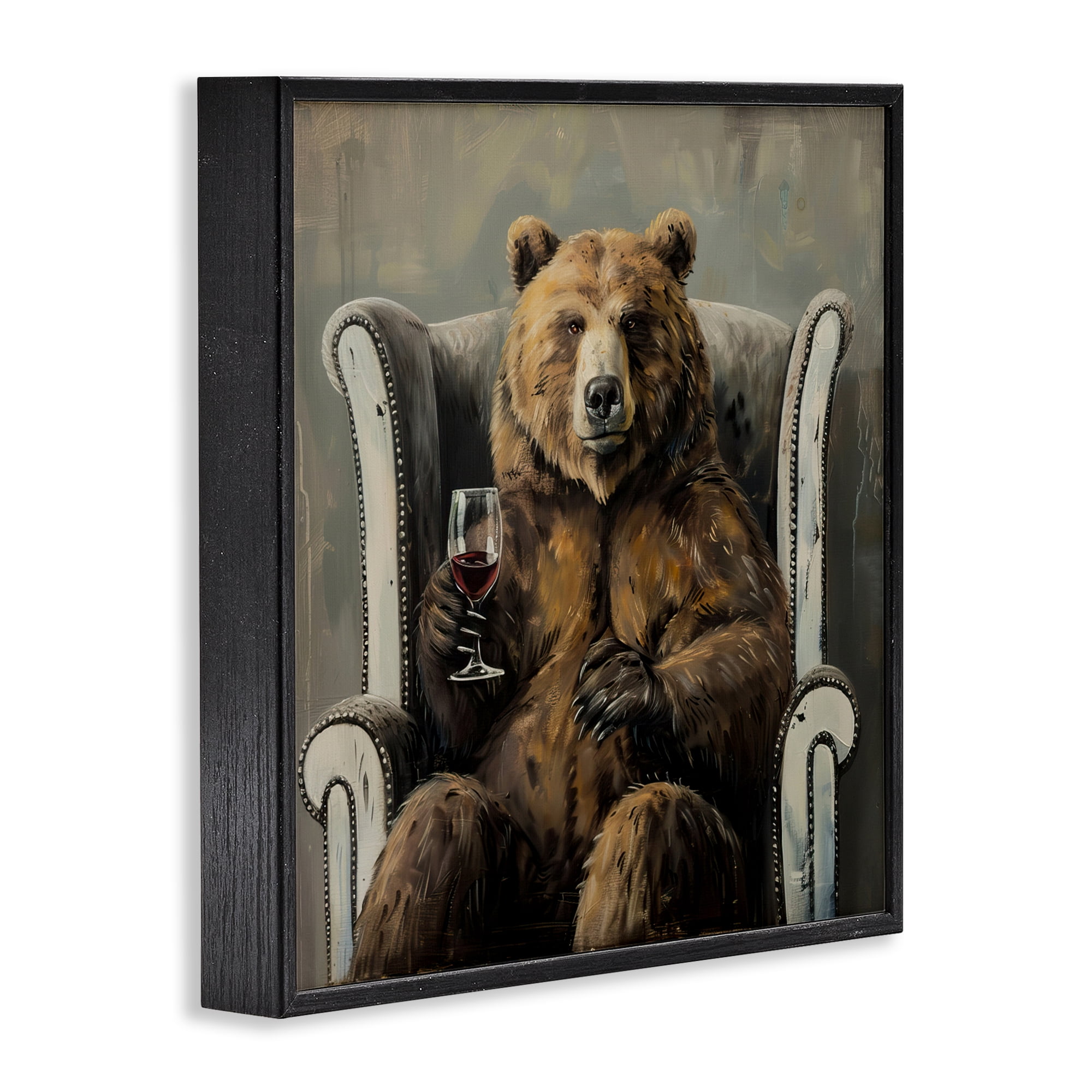 Stupell Industries It Was A Rough Day Black Framed Giclee Art, design by Tina LeCour