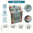 thumbnail image 6 of Spring Flowers Table Runner 72 Inches, Nature Botanical Wildflower Garden Plaid Bed Runner Dresser Scarves Tabletop for Indoor Outdoor Parties/Ceremony/Banquet, 14" x 72", 6 of 9