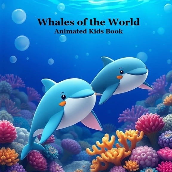 Whales of the World Kids Book with Animated Pictures: Great Book About Whales for Younger Children, (Paperback)