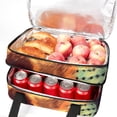 thumbnail image 5 of Dog Insulated Double Layered Lunch Bag with Two Compartments, Large Capacity, Hand Carry, 7.1x11.4x16.1 Inches, 5 of 6