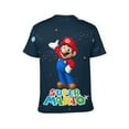 thumbnail image 3 of Game Super Mario Unisex Short-sleeve Shirt For Men Women Novelty 3D Print T-Shirt Soft Comfortable Tee Shirts, 3 of 7