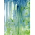 thumbnail image 2 of Buddenhaugen, Sophia 14x18 White Modern Wood Framed Museum Art Print Titled - Garden Abstraction 33, 2 of 4