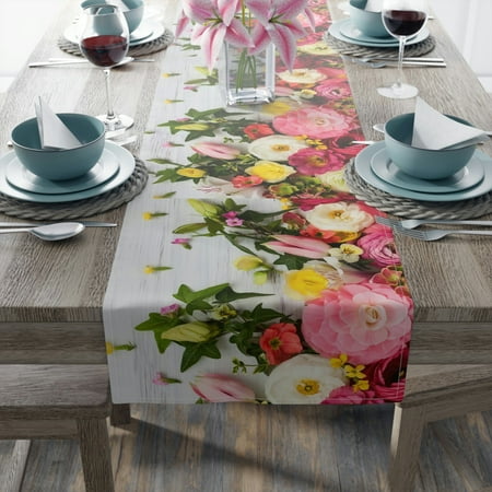 

HEARTH HOME & LIVING Flora Table Runner (Cotton Poly)