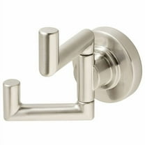 Speakman Neo Double Robe Hook, Brushed Nickel