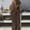 Coffee plus size maxi dress a1, variant on Women Plus Size Spaghetti Strap Cami Maxi Dress Tie Boho Flowy Long Dresses Casual Beach Vacation Loose Solid, White 4XL