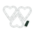 thumbnail image 3 of 3 Aros Para Hacer Coronas En Forma De Corazón Para Bodas Y Fiestas De San Valentín, 3 of 9