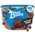thumbnail image 2 of Blue Bunny Super Fudge Brownie Premium Frozen Dessert, 46 fl oz, 2 of 12