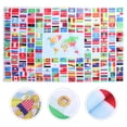 thumbnail image 2 of KAKOWELY Fondo de banderas nacionales, banderas del mundo, decoración de pancartas para aulas, fondo de banderas internacionales, pancartas de países para decoración de escuelas y oficinas., 2 of 4