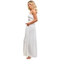 thumbnail image 4 of Sonducket Pantalones fluidos Amor de mujer: para cualquier ocasión Pantalones de estilo delgado Moda de mujer Blanco M 1 Type3 NO3, 4 of 6