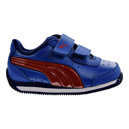 Puma Speed Lightup Power V Toddler Shoes Lapis Blue/Toreador (Best Shoes For Power Forwards)