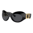 thumbnail image 1 of Gafas de sol Versace VE 4462 GB1/87 con lente gris de plástico negro, 1 of 3