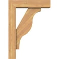 thumbnail image 3 of Ekena Millwork 5 1/2"W x 20"D x 28"H Funston Block Smooth Bracket w/ Offset Brace, Western Red Cedar, 3 of 25