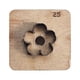 thumbnail image 4 of Troquel de corte de cuero con forma de flor, plantilla de madera para hacer manualidades portátiles para colgar 25mm, 4 of 7