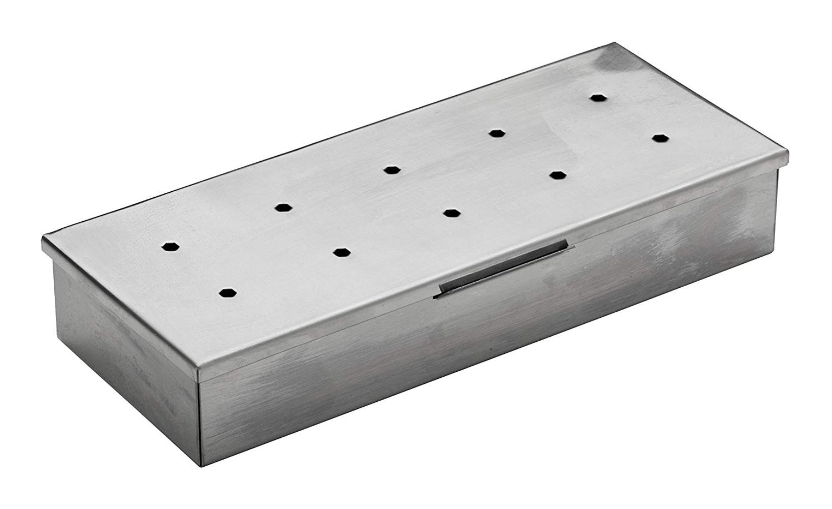 CharBroil Stainless Steel Smoker Box, Use on your grill to add smoky
