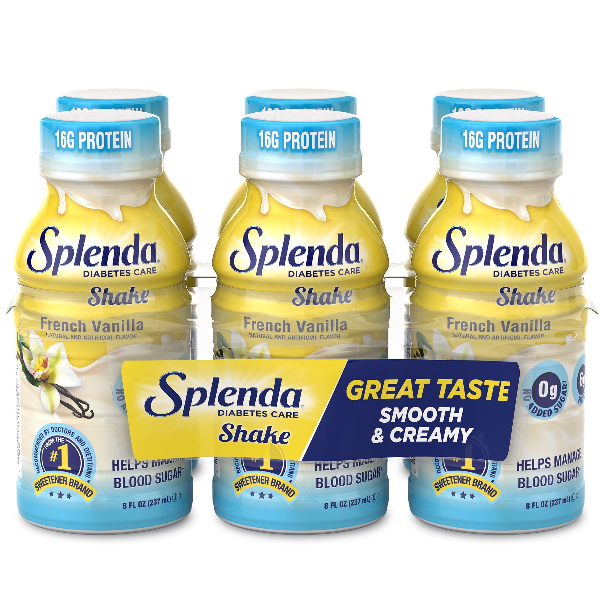 Splenda Diabetes Care Shake, Delicious Meal or Snack Replacement Shake