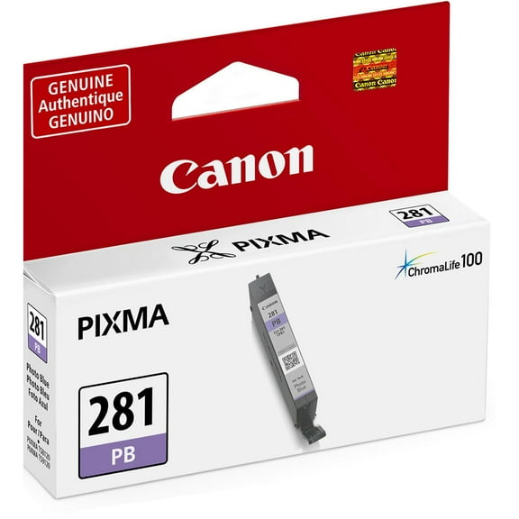 Canon CLI-281 Ink Cartridge, Photo Blue