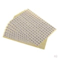 thumbnail image 1 of GUOOL 30 Sheets Number Stickers, Self-adhesive With Black Numbers Printed For Home And, 1 of 9