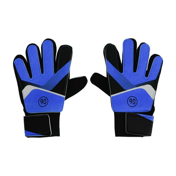 1 Pair Kids Goalkeeper Gloves Children Football Goal Keeper Gloves Anti Slip Exercise Gloves