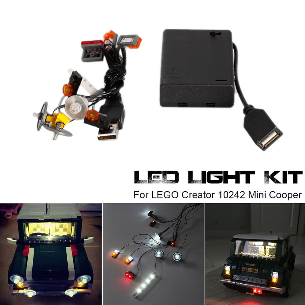 LED Light Up Kit Für LEGO 10242 Mini Cooper Creator Light Set Auto LEGO Licht