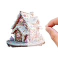 thumbnail image 3 of Acrylic Christmas Village House Candyland Candy House Snow Village Christmas Decorations Christmas Figurines Scene Desktop Ornament for Home Xmas Village Party Landscape Decor for Holiday Xmas Decor, 3 of 9