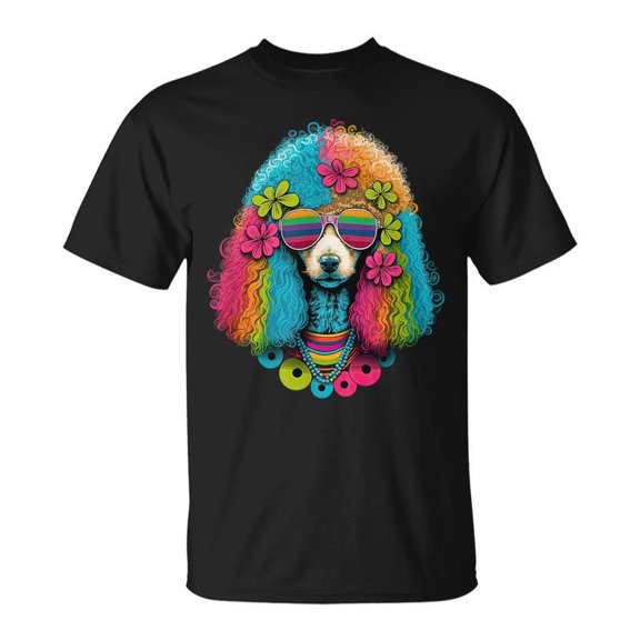 Poodle Dog Miniature Poodle Toy Poodle Hippie TShirt