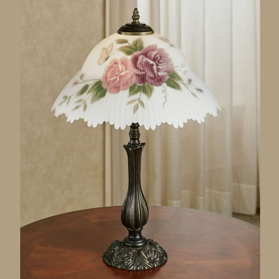 Brinley Floral Table Lamp Bronze