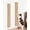 Brown - 2Pcs, variant on 34" Cat Scratching Post on Wall for Large Cats, Wall Mounted Wood Cat Scratcher Furniture for Indoor Cats, Tall and Sturdy Corner Climbing Pole