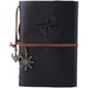 thumbnail image 1 of Leather Journal Notebook,Vintage Spiral Notebook Refillable Daily Planner Embossed Travel, 1 of 5