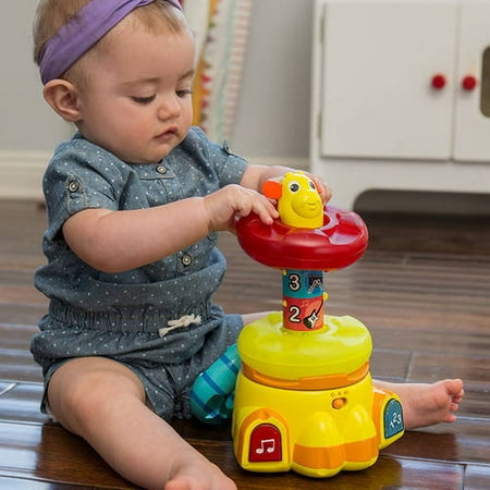 Infantino Hulahoop Swirlstack Giraffe