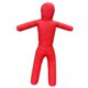 thumbnail image 5 of Maniquí de entrenamiento de lucha, maniquí de Jiu Jitsu, maniquí de ejercicio práctico sin relleno Rojo, 5 of 9