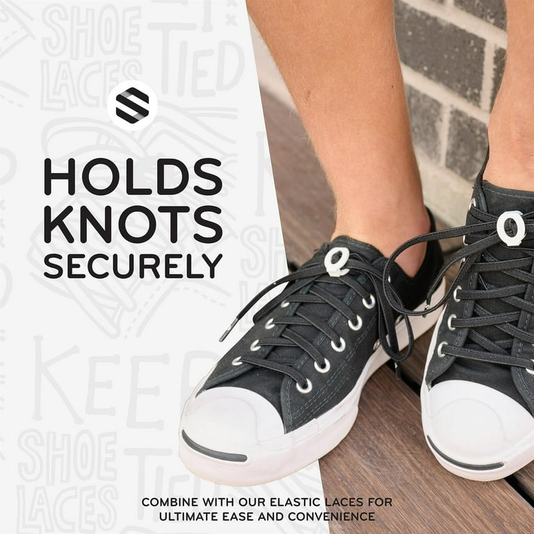 The Original Stretchlace Shoelace Knot Clips Easy Use for Adults
